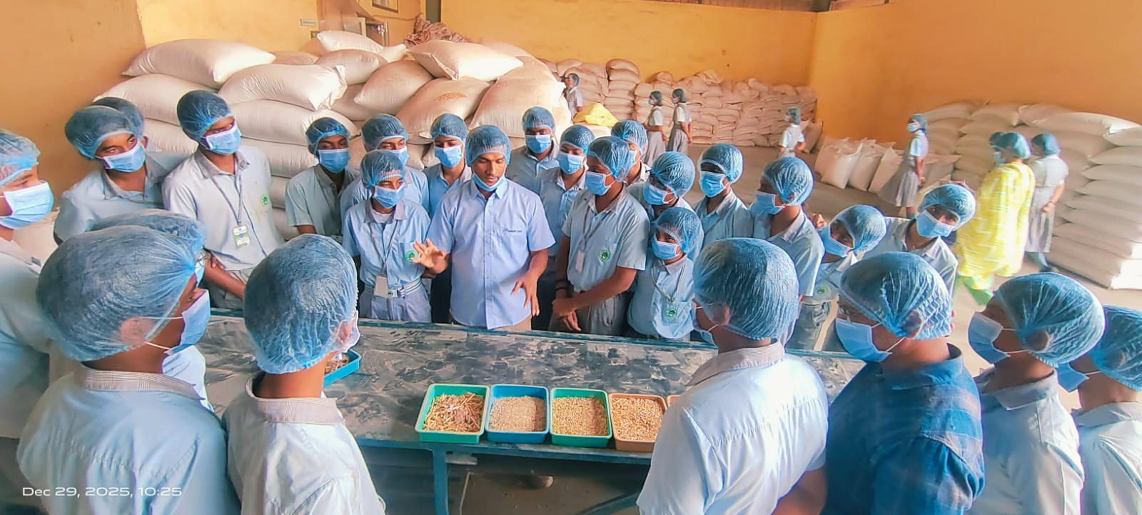 Class 9 - Educational Field Trip to Harmony Foods Pvt. Ltd